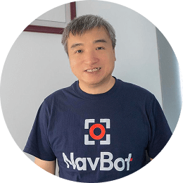 Frank Fu, the CEO of Navbot. 