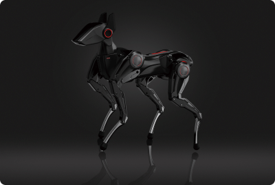 The SPARKY Howl, a four-legged robotic dog from Hengbot, is designed based on the concept of figurine-level biomimicry. It is constructed with integrated alloy material, and its head is equipped with a high-performance AI processor, granting SPARKY the ability to perceive its environment with vision, hearing, and highly dynamic, agile movement capabilities.