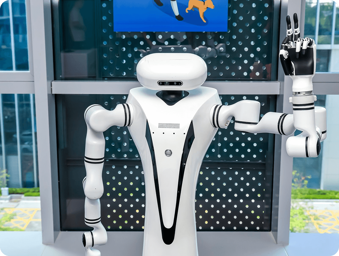 A wheeled humanoid robot based on the RDK S100 — a great example of embodied technology.